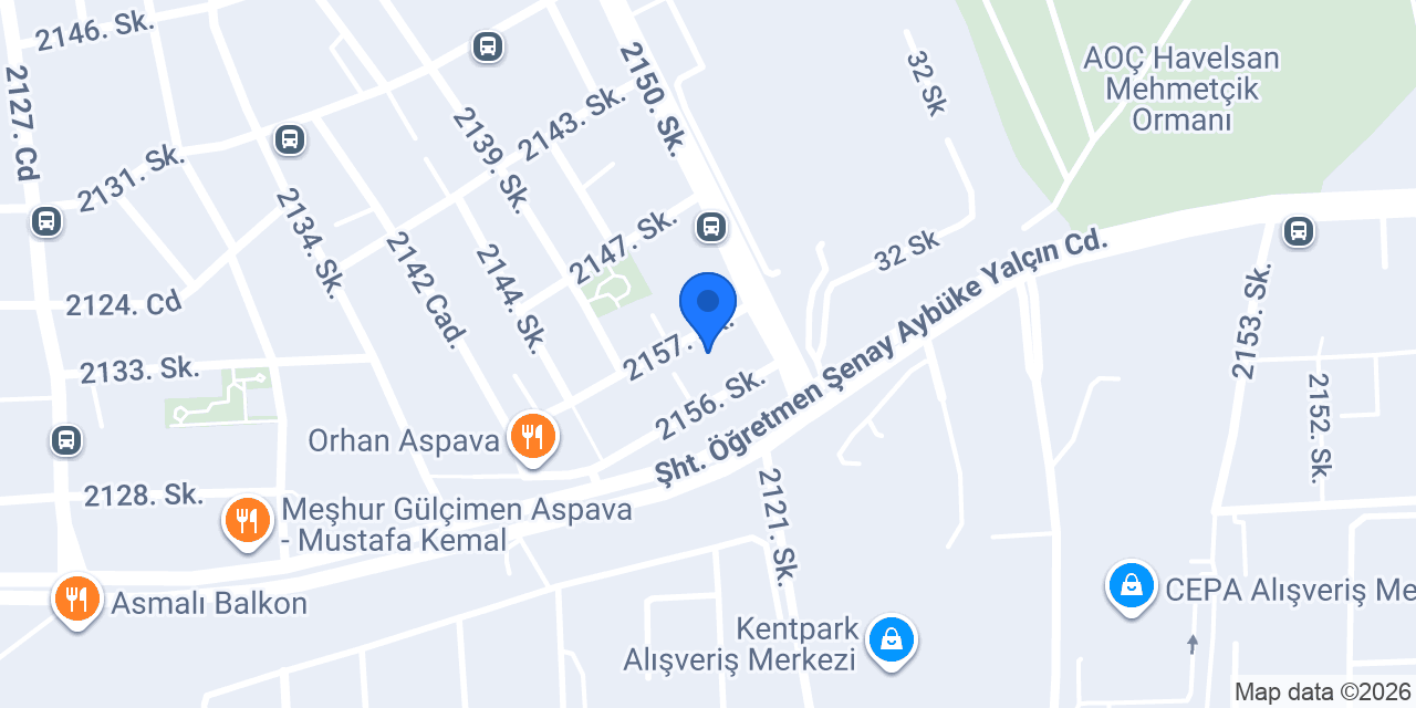 Özgür ayçiçek kuaför konumu