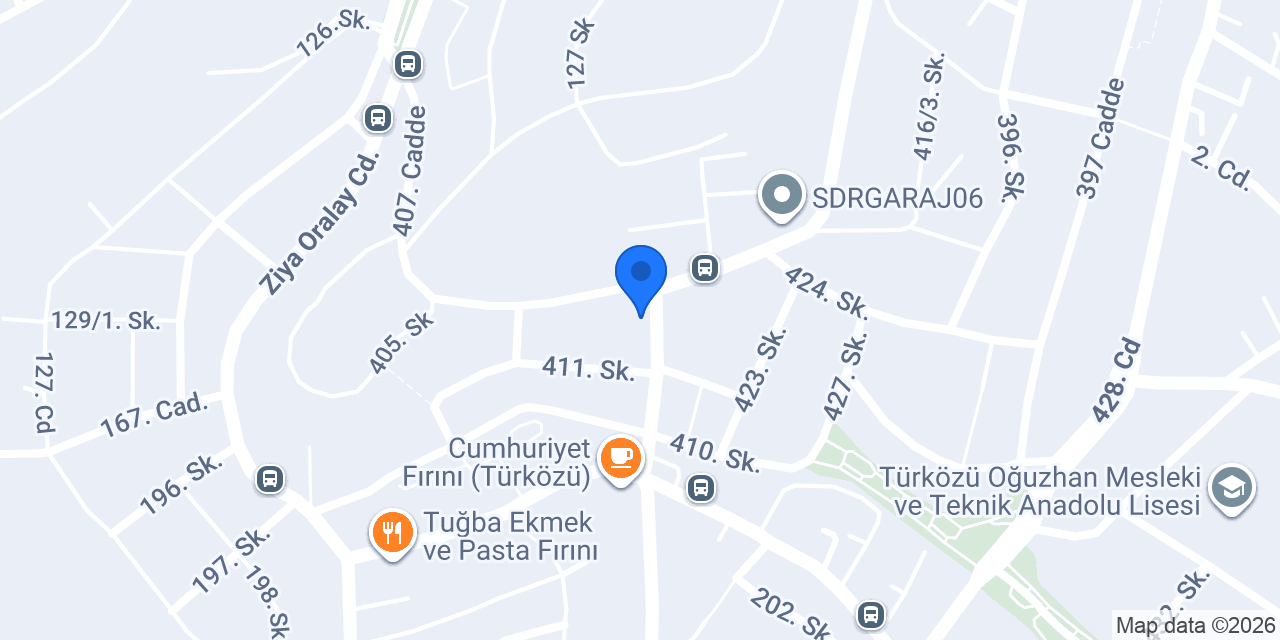 Şımarık Avm Türközü konumu
