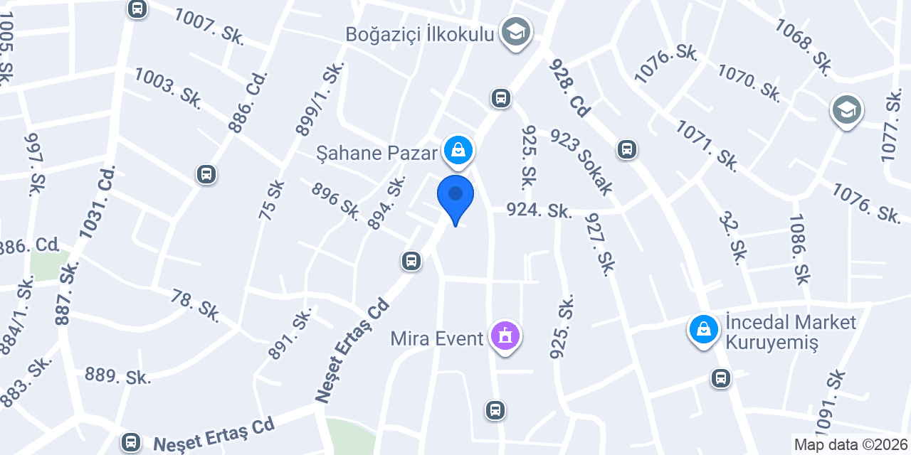 Çiçekler yapı konumu