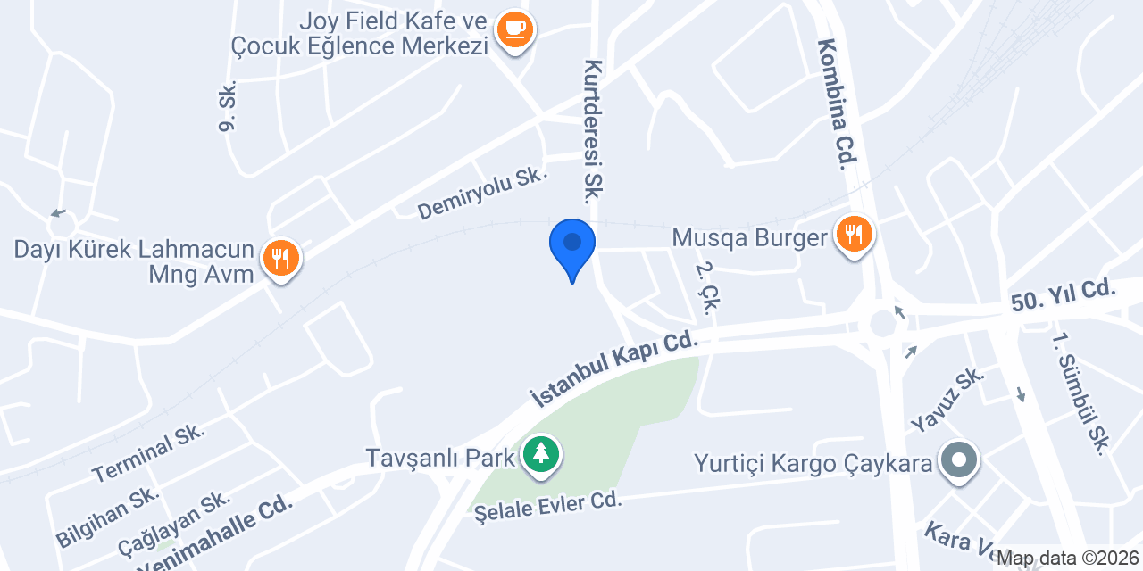 Feraye Cafe konumu