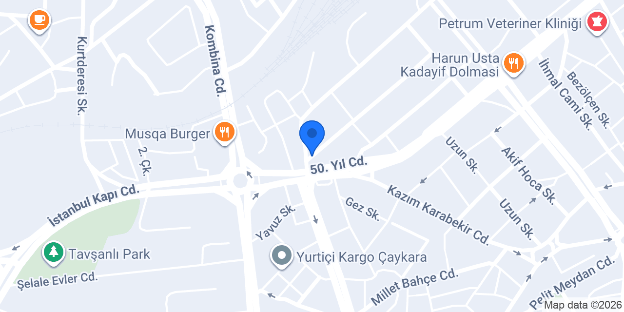 ÖZ DAMAK ÇORBA PİDE LAHMACUN konumu
