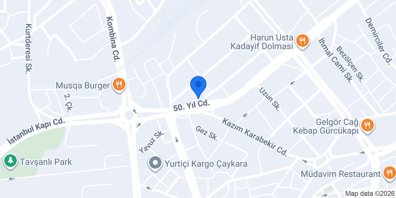 Yeni Kasap konumu