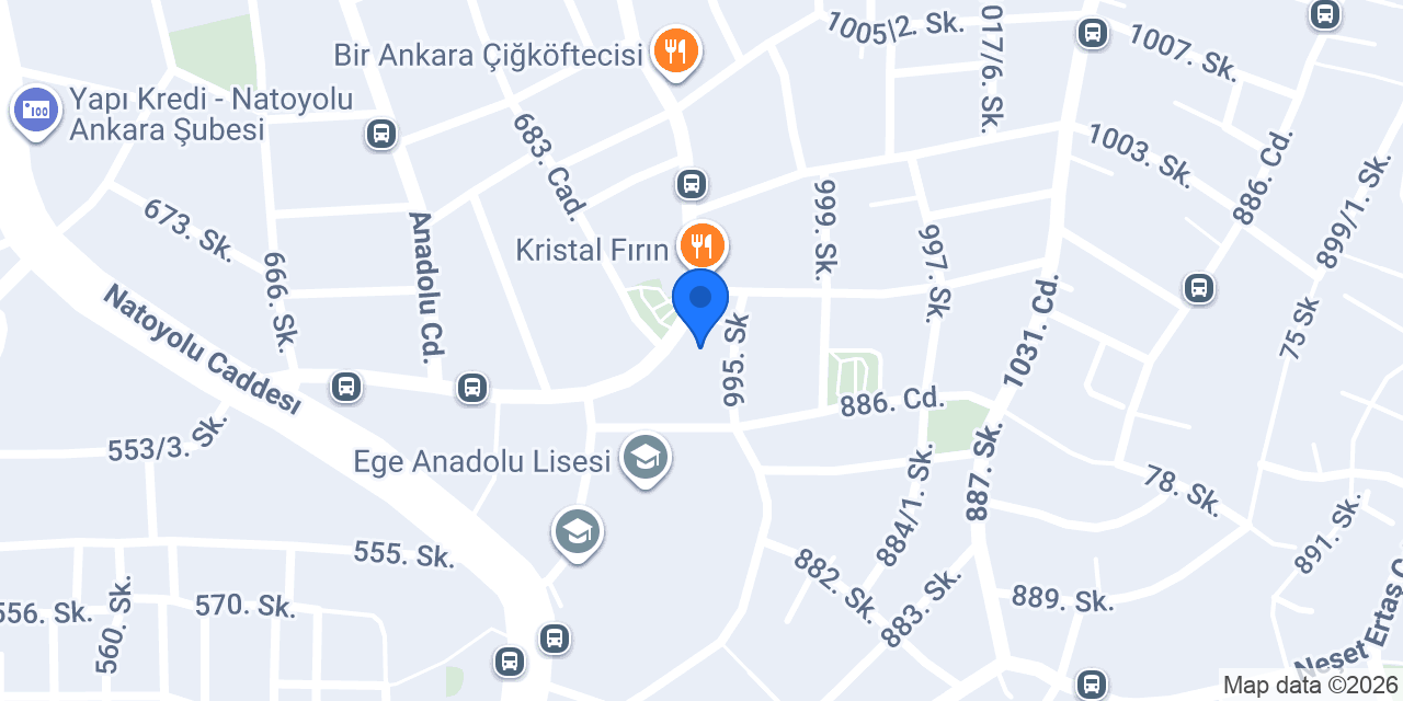 Akyurt Süpermarket-Misket konumu