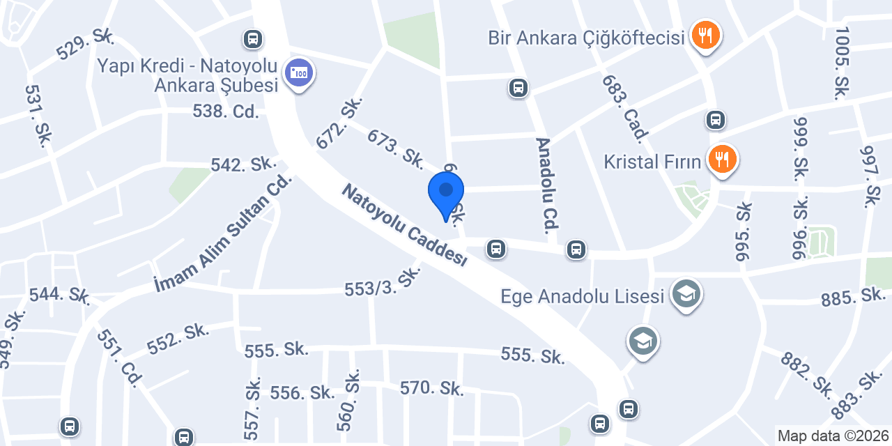 ATS YAPI DEKORASYON konumu