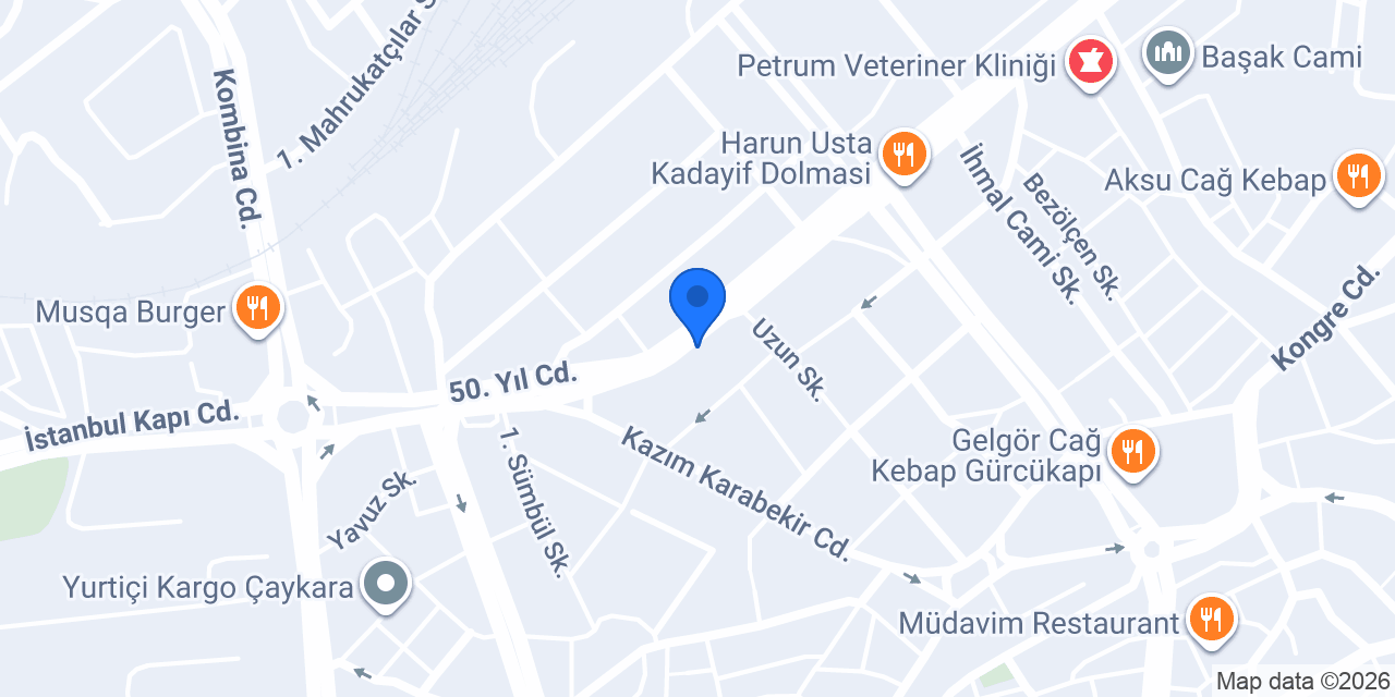 Ye Gör Cağ Kebabı konumu