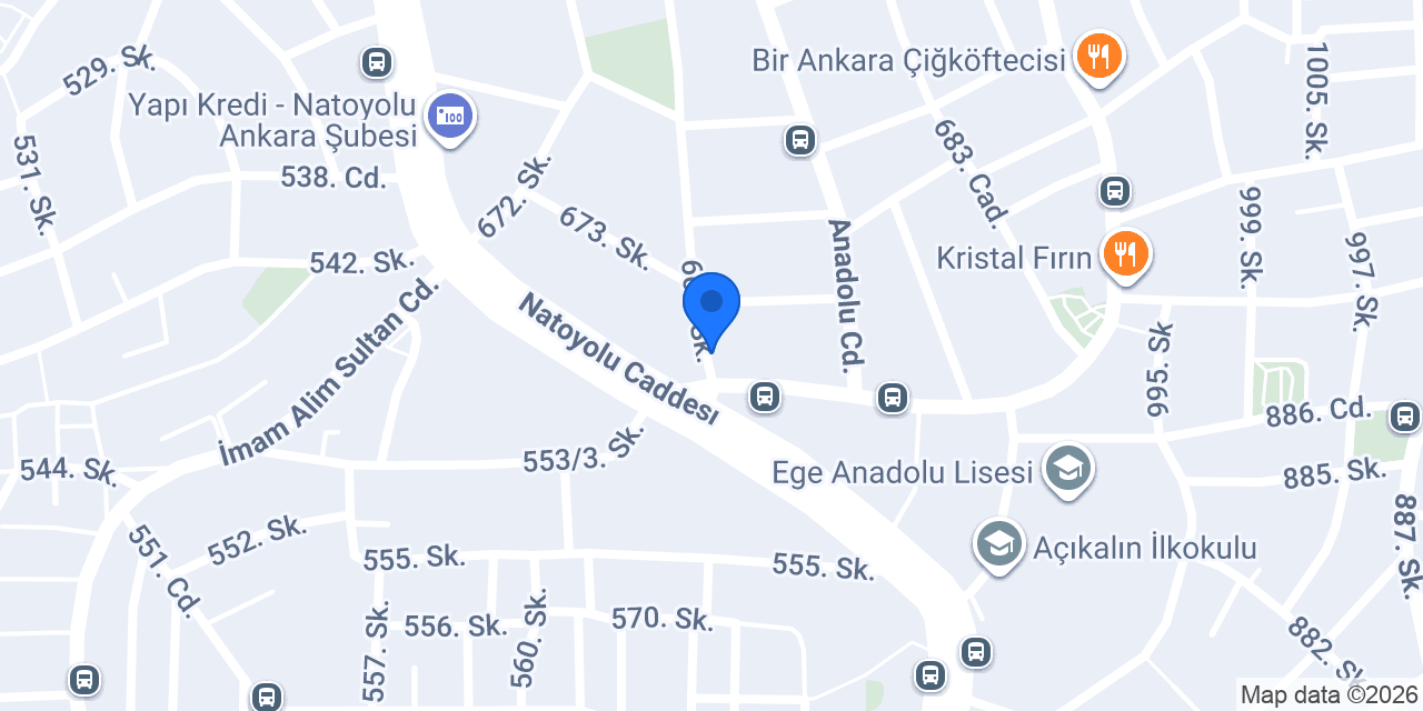 Ankara Canlar Nakliyat konumu
