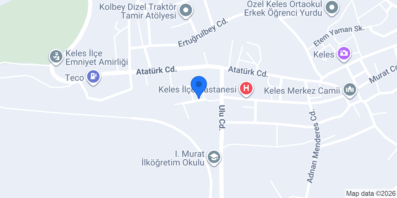 Asel Sürücü Kursu konumu
