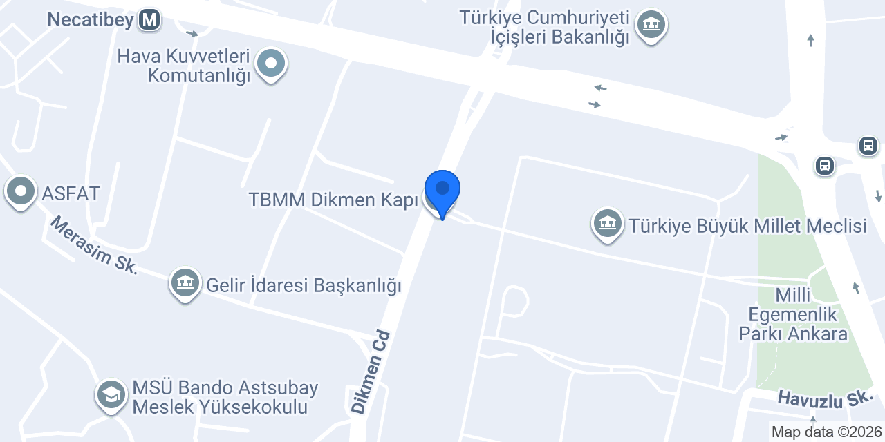 Dikmen Polis Merkezi Amirliği konumu