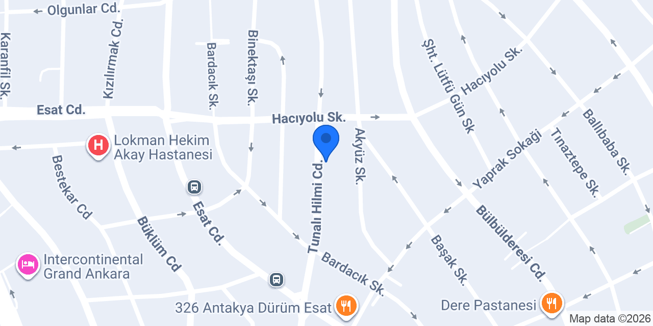 Genç Oto Kiralama Ankara konumu