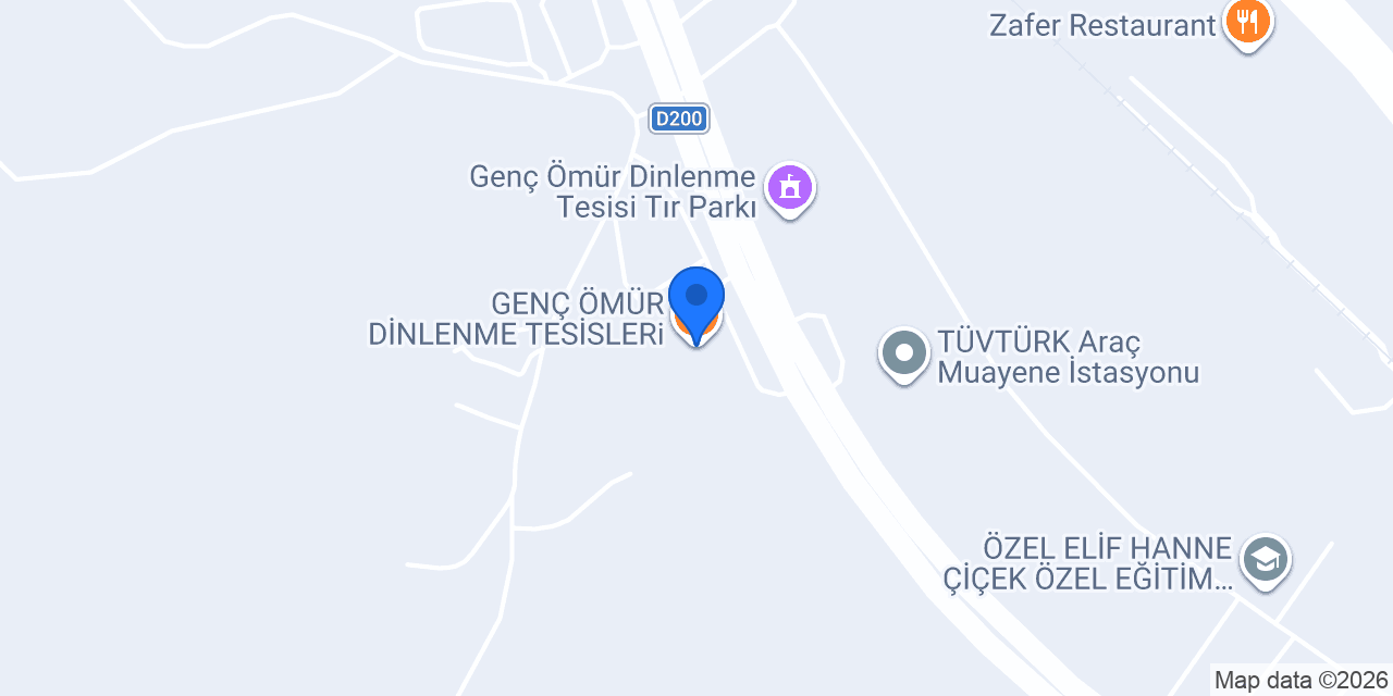 GENÇ ÖMÜR DİNLENME TESİSLERi konumu
