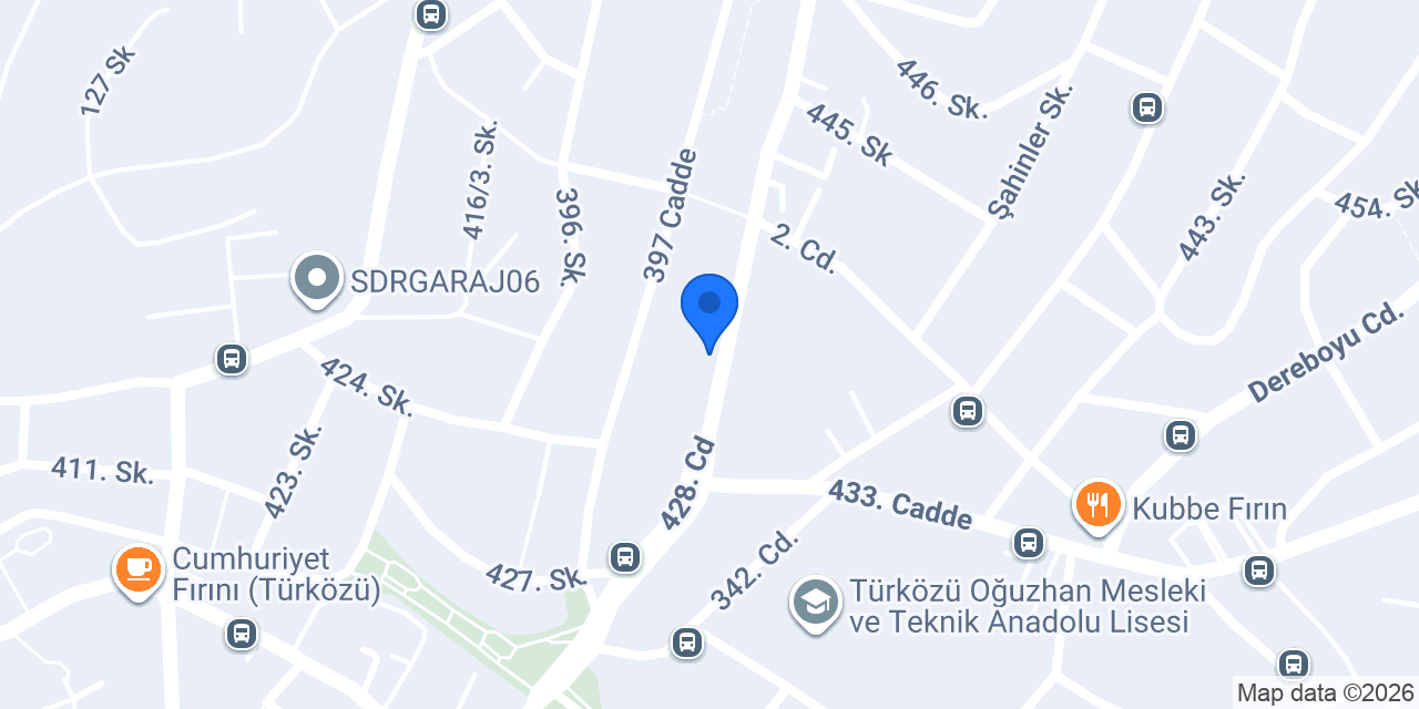 Yıldırım VİP TURİZM konumu