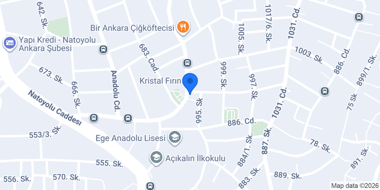Yedoy Pide Kebap konumu