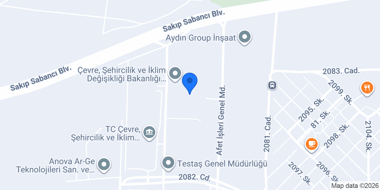 MADO Millet Bahçesi konumu
