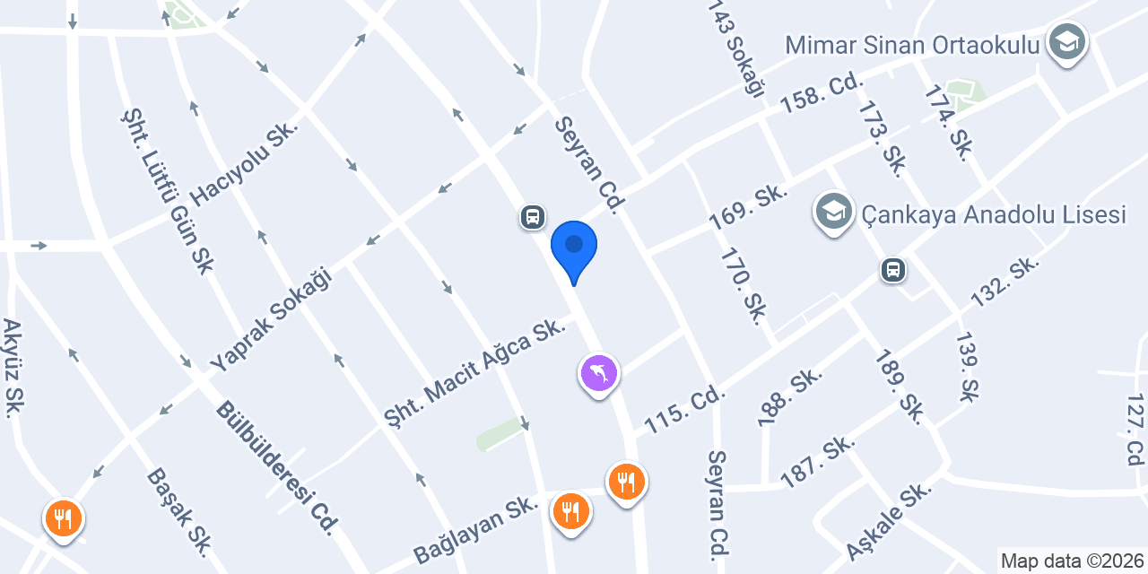 Seyran Berber Salonu konumu