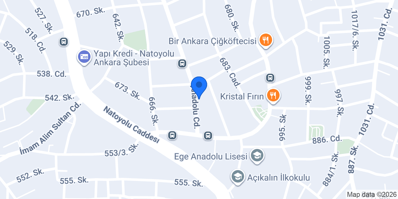 Akcanlar Nakliyat konumu