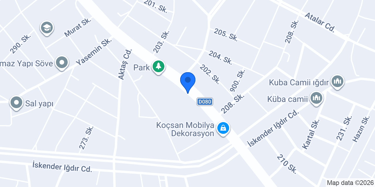 Eylül Otomotiv konumu