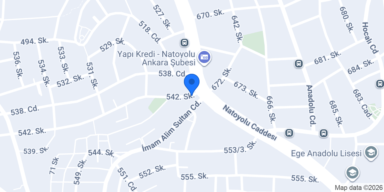 Hug Koltuk Yıkama konumu