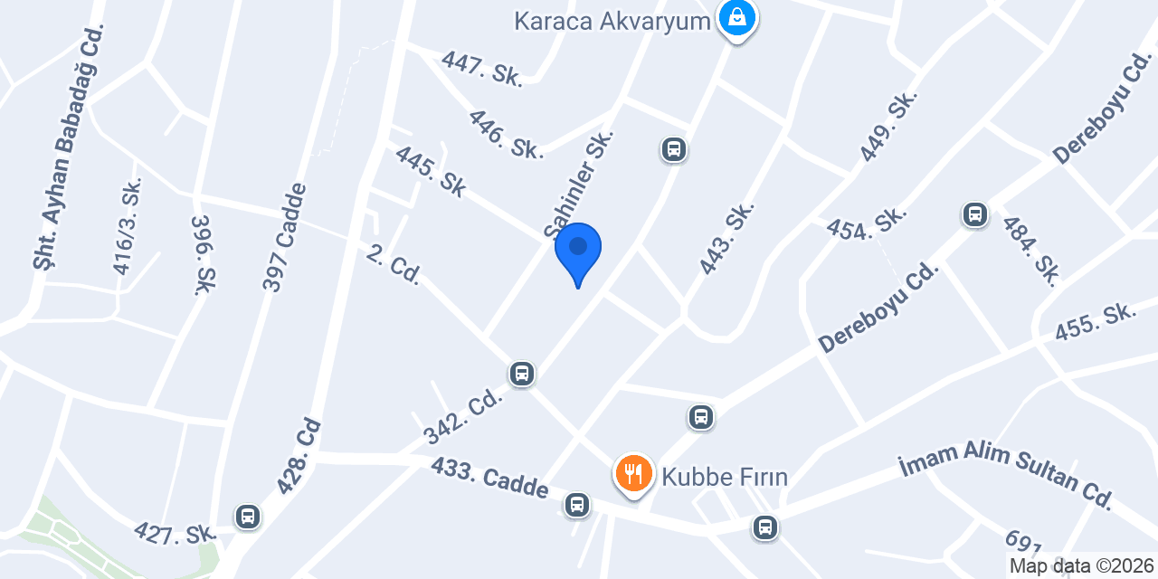 EV BİLLURİYE konumu