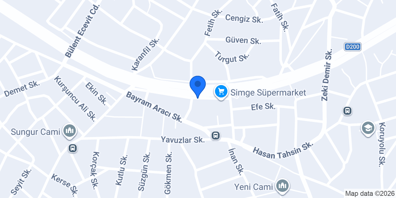 Kavaklıdere Gıda A.Ş. konumu