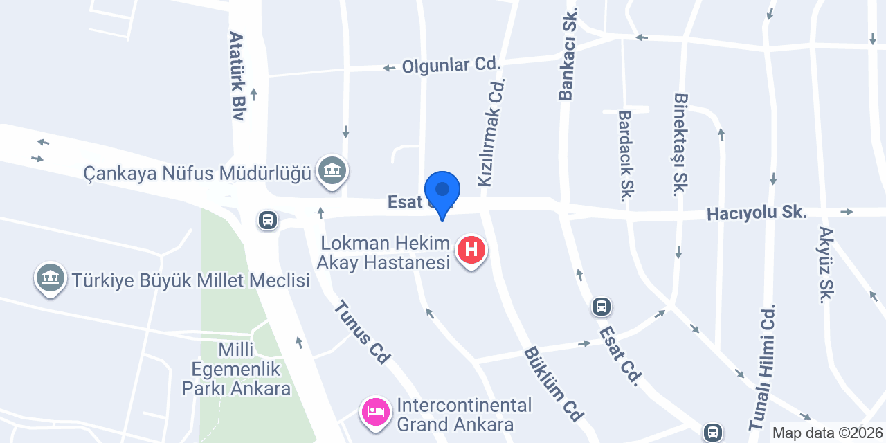 Akay Kuru Temizleme konumu