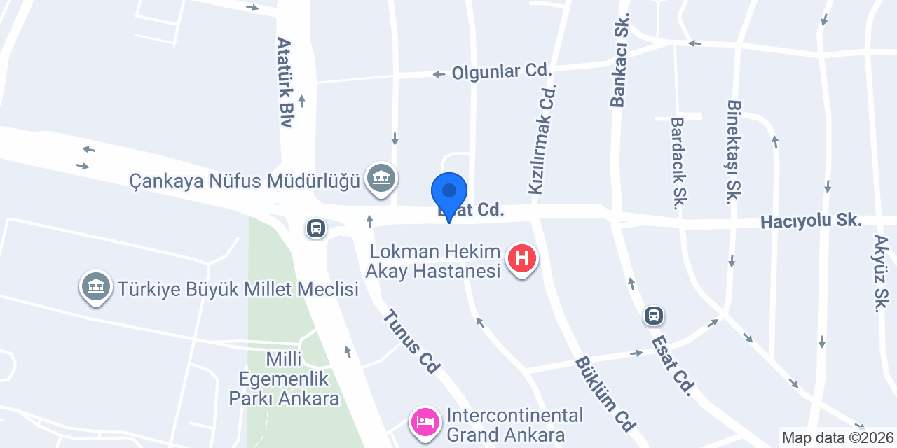 Akay Bestekar Eczanesi konumu