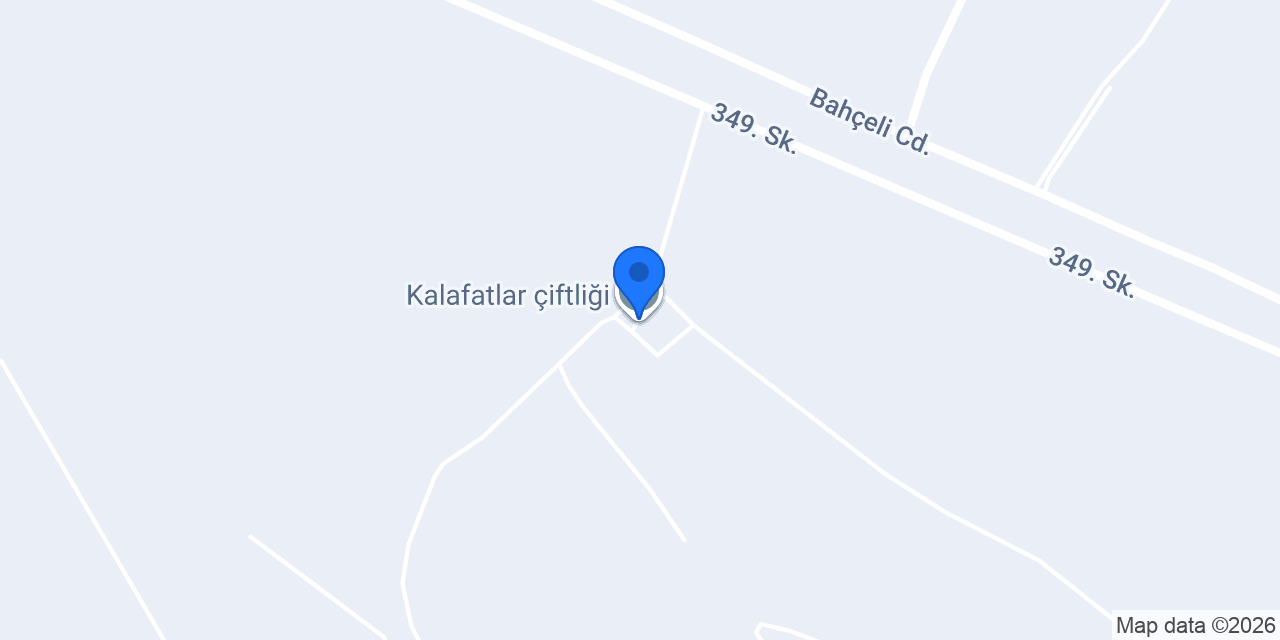 Kalafatlar çiftliği konumu
