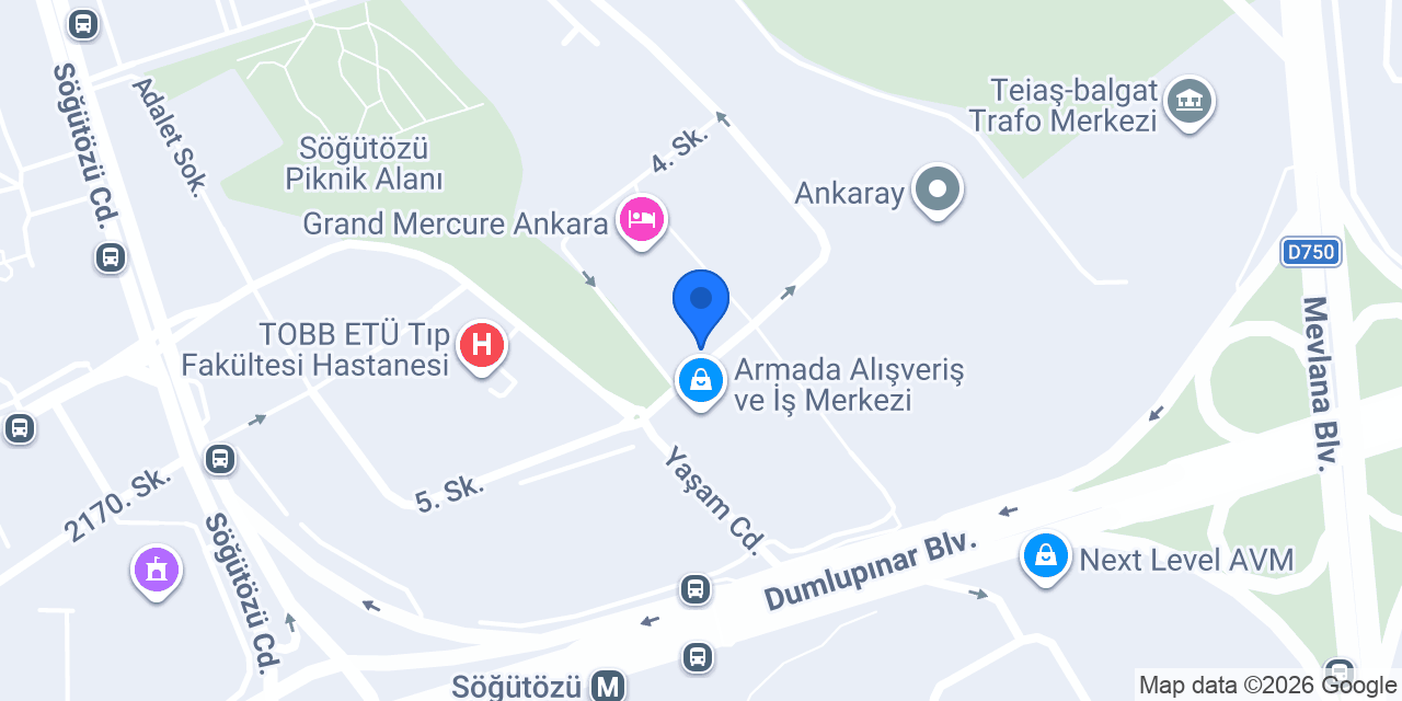 Akademi Royal Ankara konumu