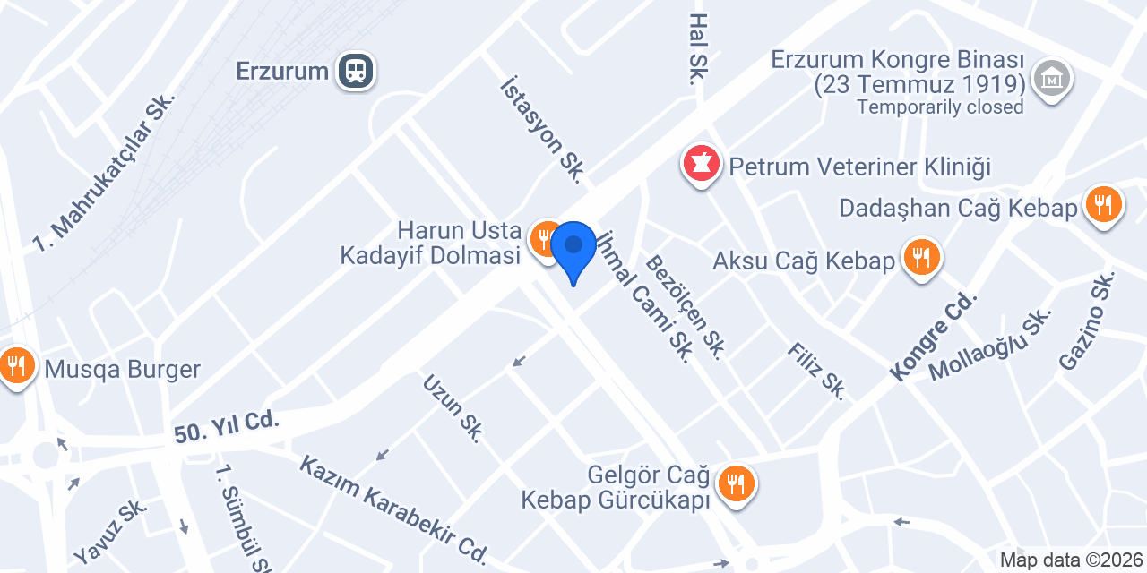 Yuka Çiçekçilik konumu