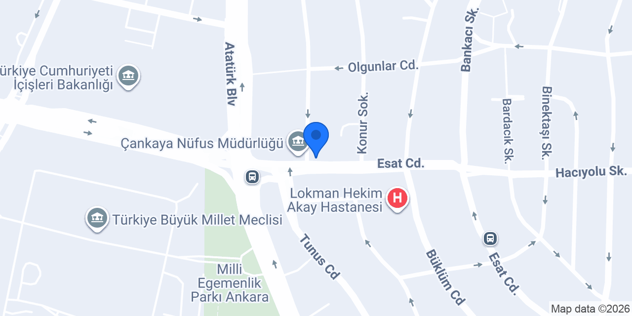 Adler Akademi Dil kursu konumu