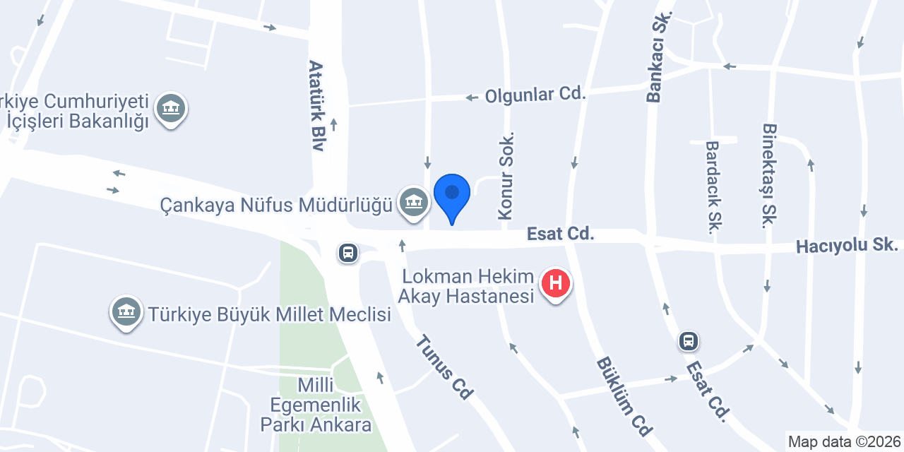 Özilhan Hotel konumu