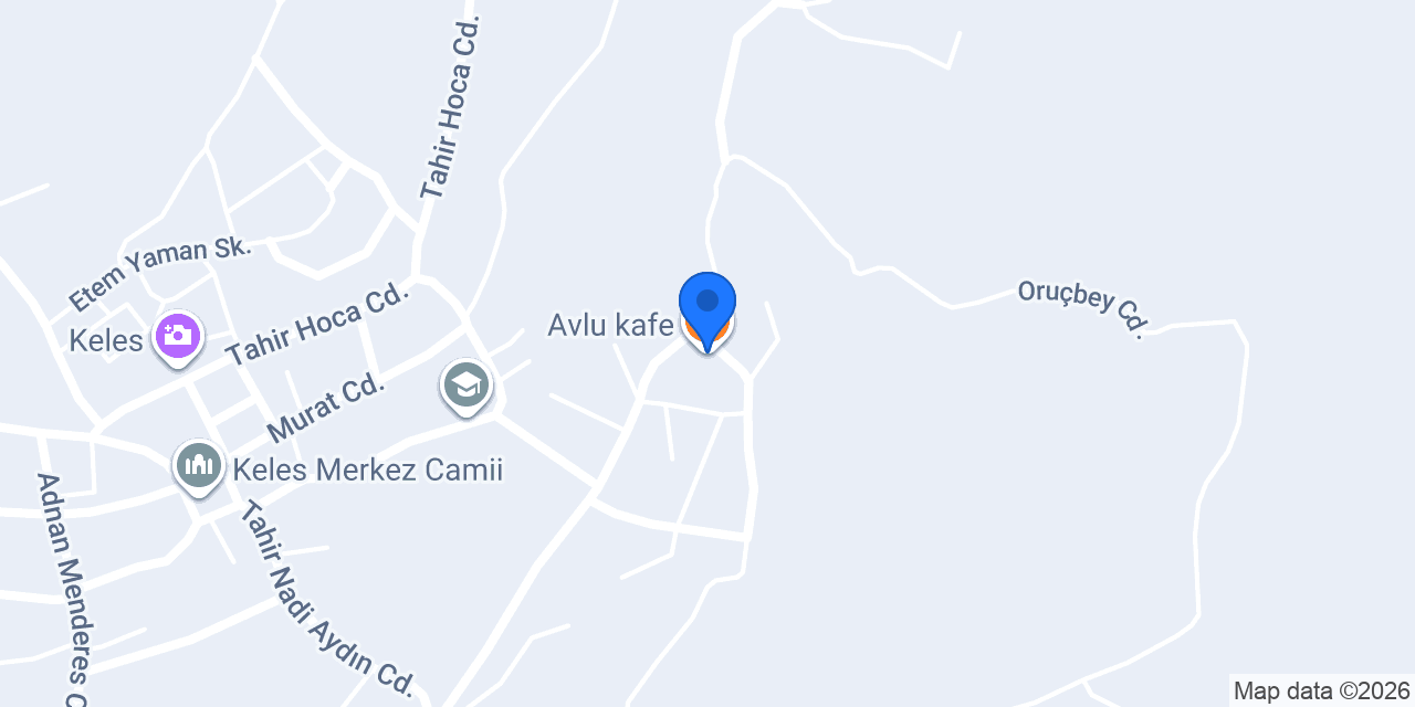 Avlu kafe konumu
