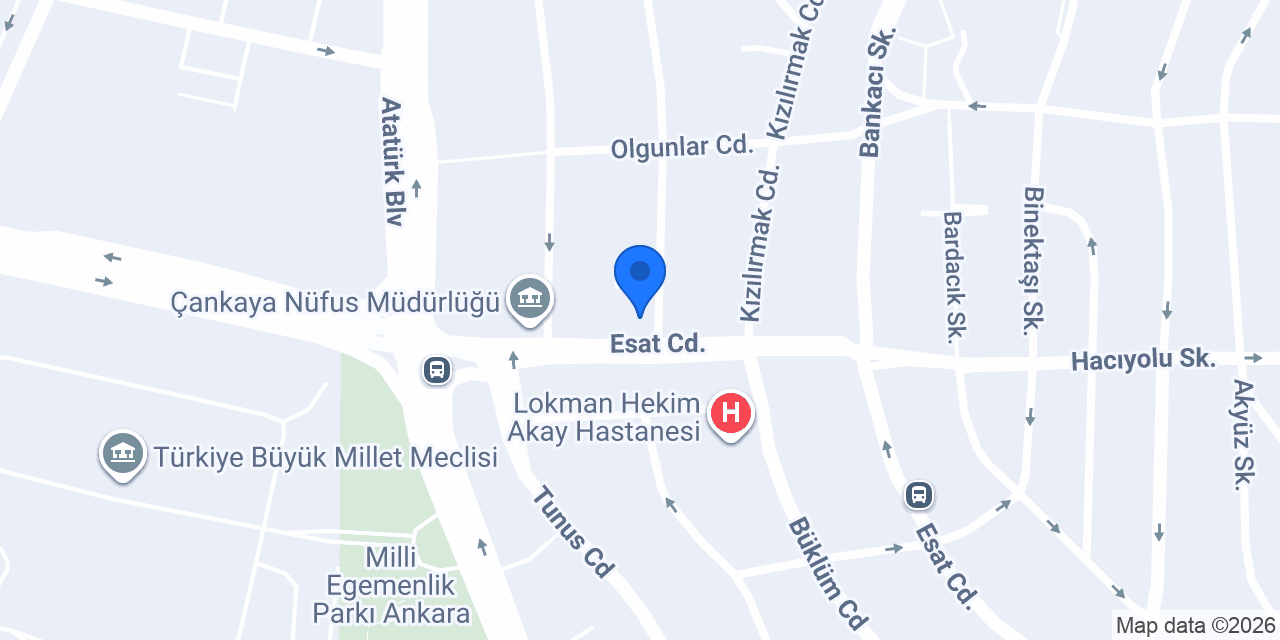 Kültür Edebiyat Kitabevi Sahaf konumu