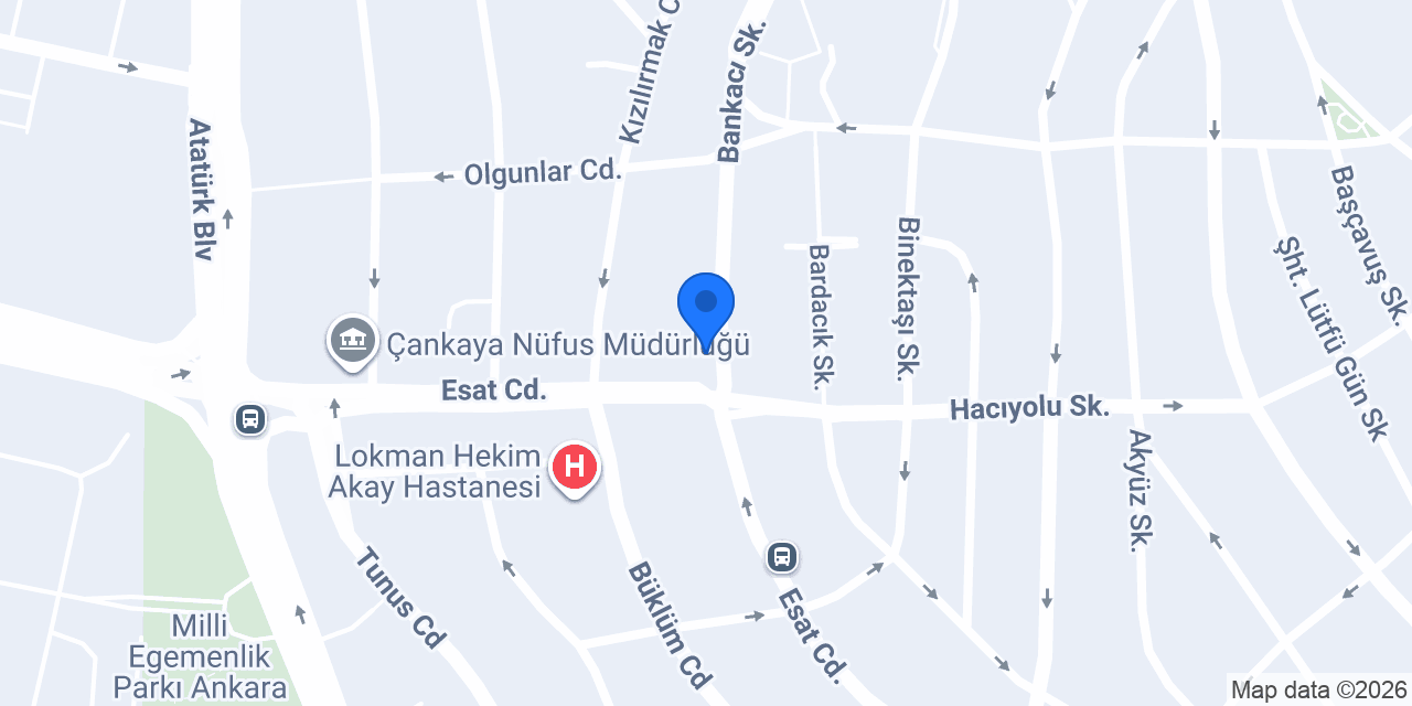 Akay Çiçekçilik konumu