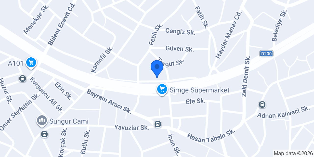 Efe Sofrası konumu