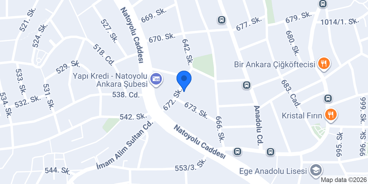 Baturhan İnşaat konumu