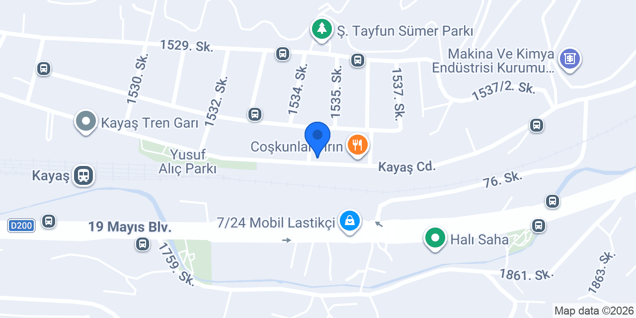 Ziraat Bankası Kayaş Şubesi konumu