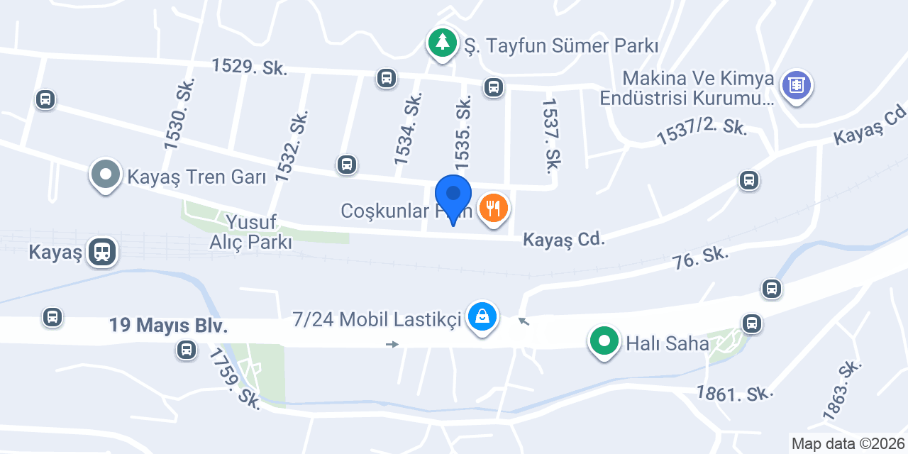 Dönerci Recep Usta konumu