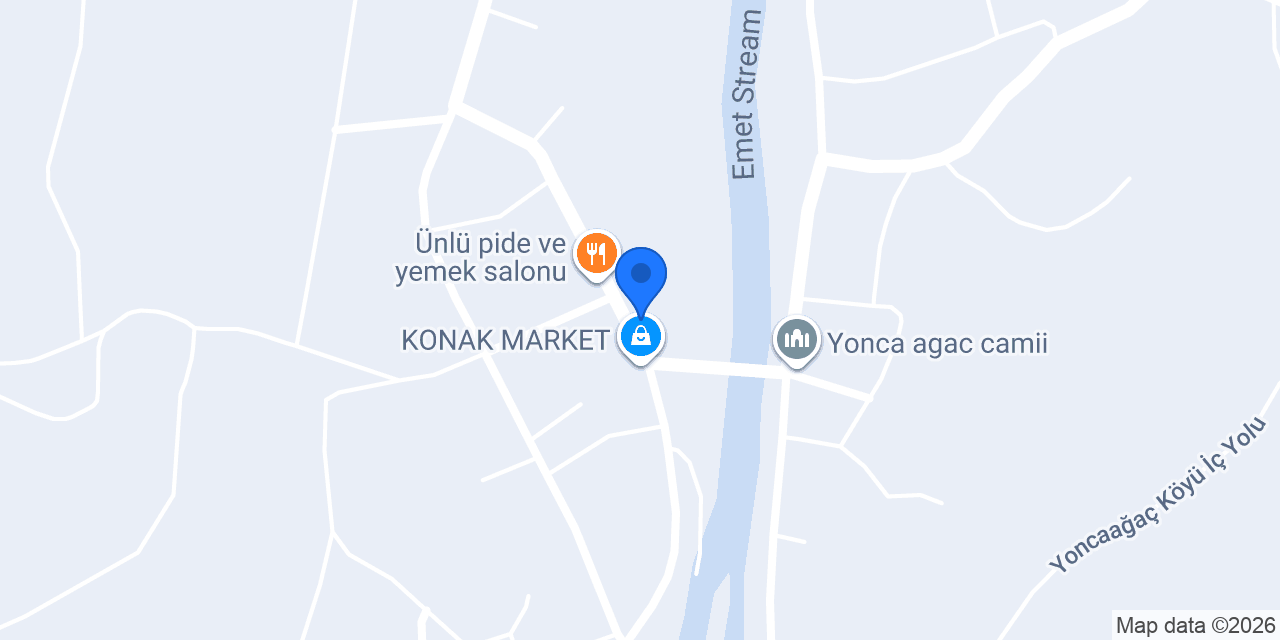 ÂLÂ Yemek ve pide salonu konumu