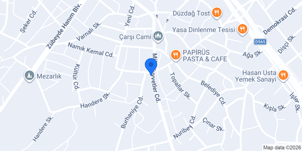 Çiçek Dünyası Susurluk konumu