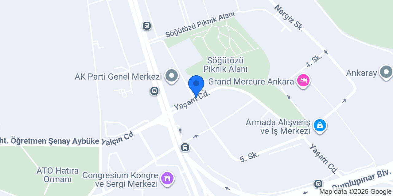 Ankara Avukat - Av. Ekin Topatan konumu