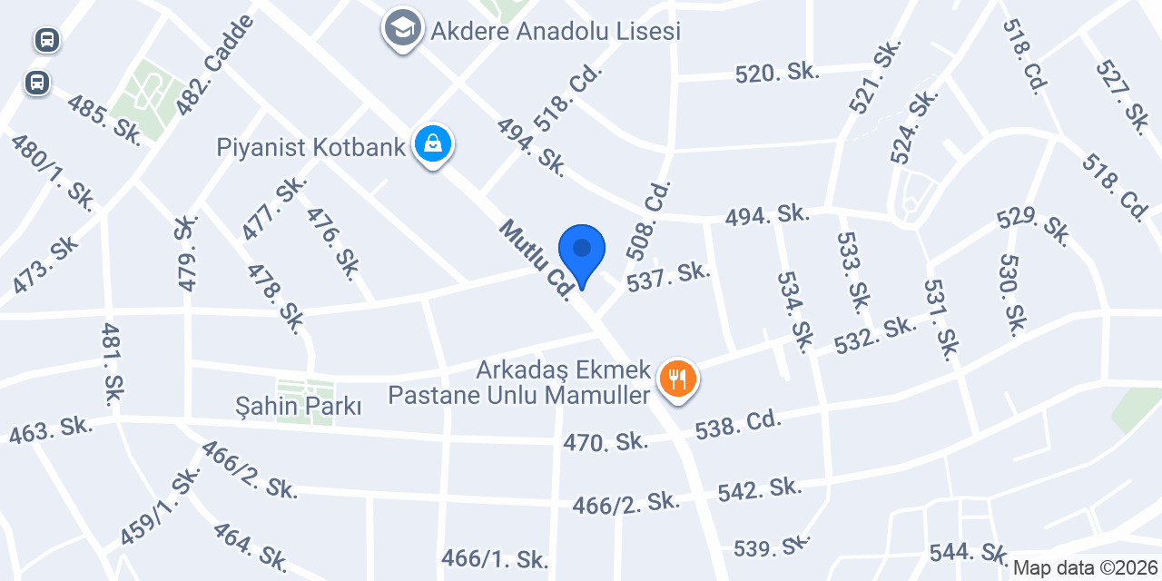 Özel Mamak diş kliniği konumu