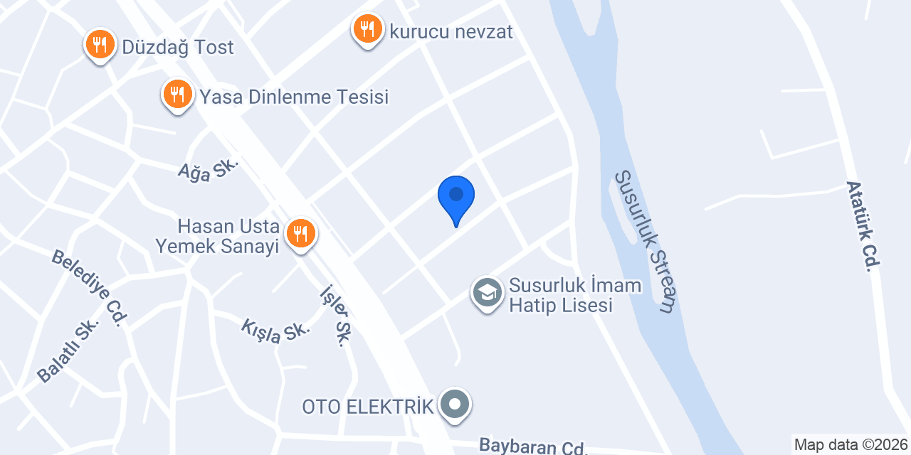 OTO 10 SERVİS konumu