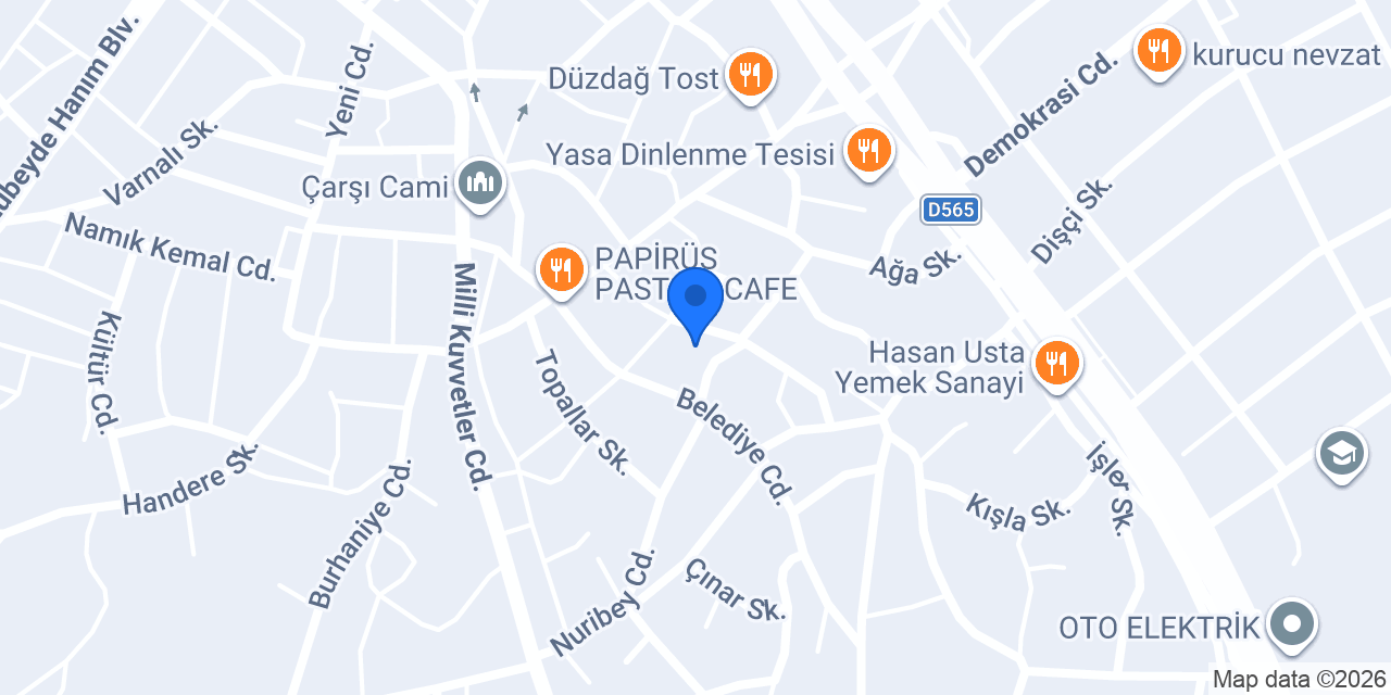 EG Beauty konumu