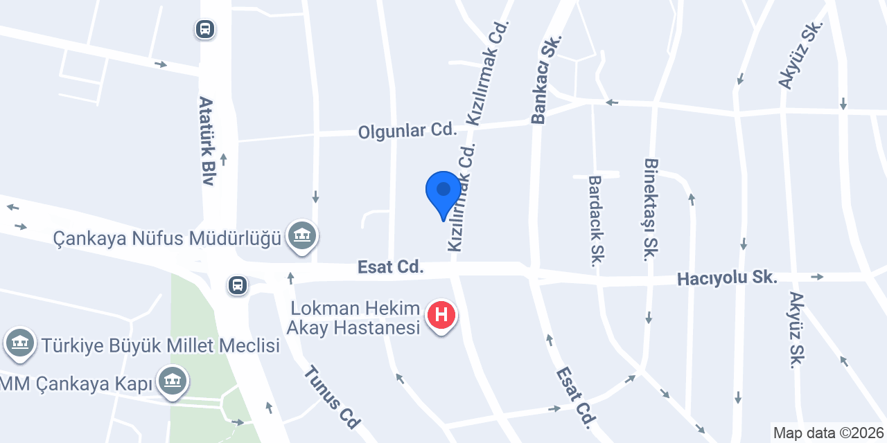 Ankara Resim Kursu konumu
