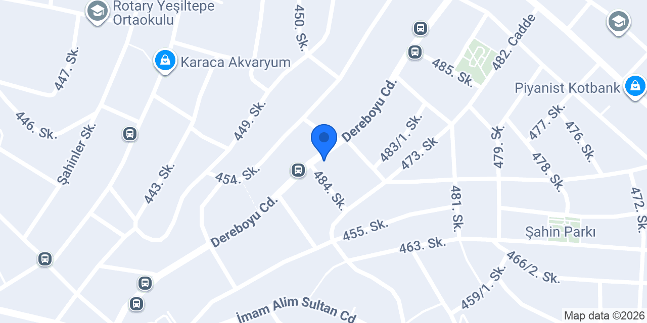 Kitabder Etüt Merkezi konumu