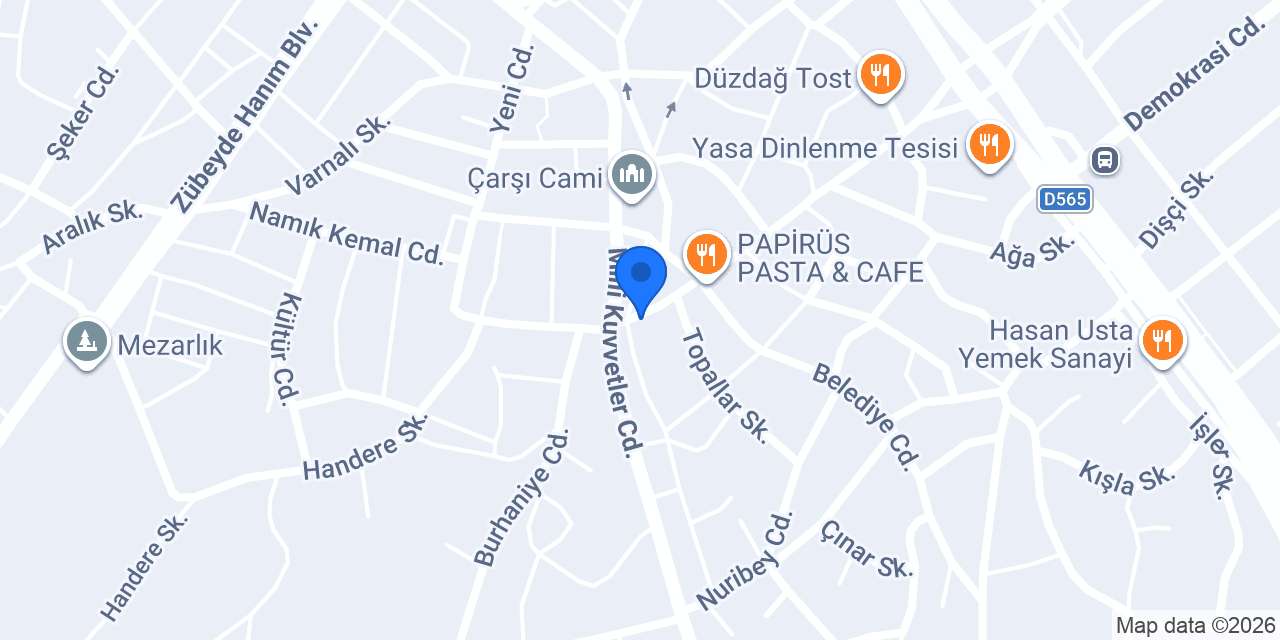 Güneş Optik konumu
