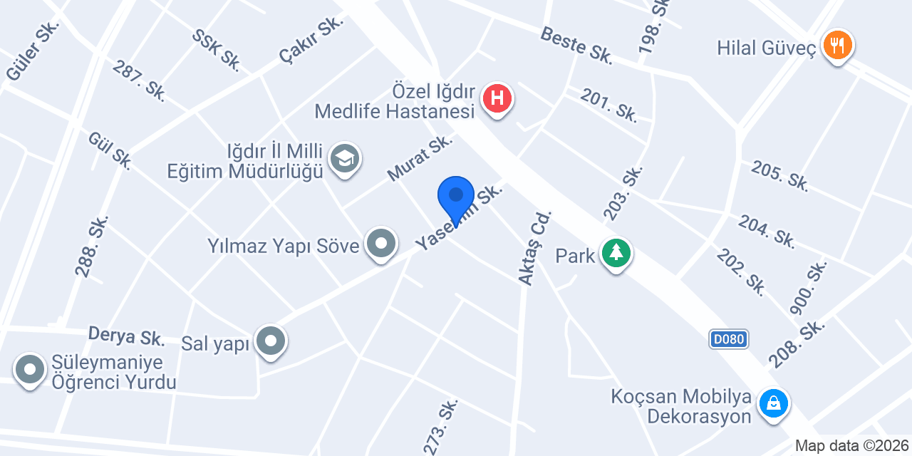 Doğu Jeneratör Güç Sistemleri konumu