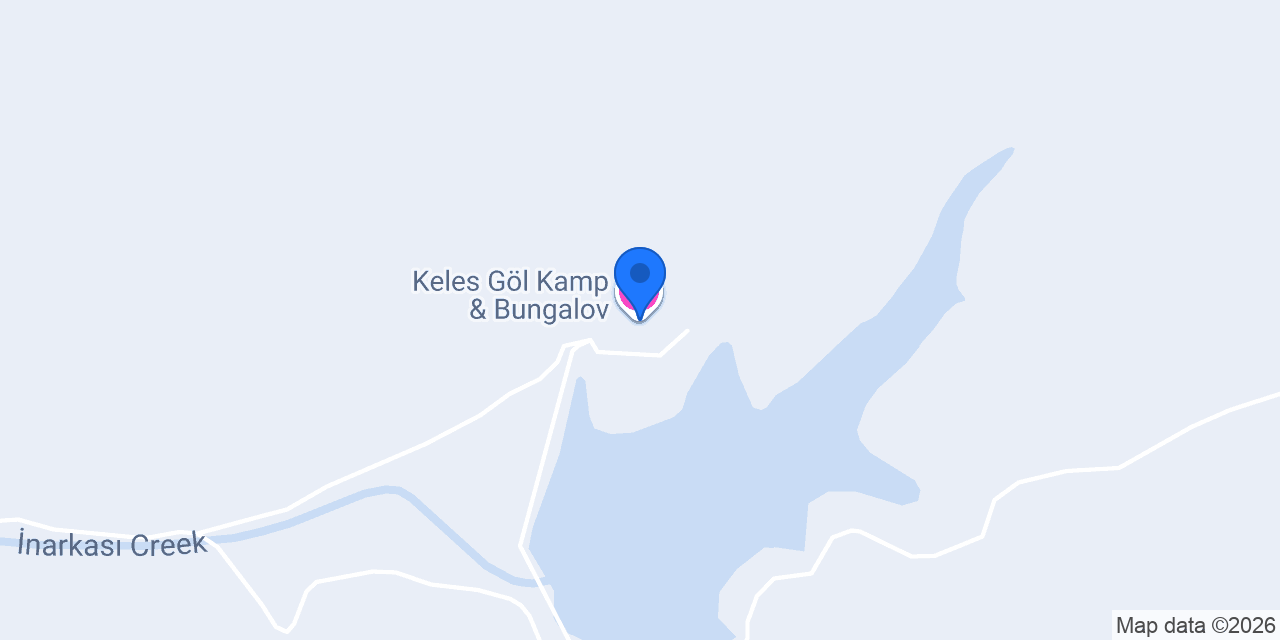 Keles Göl Kamp & Bungalov konumu