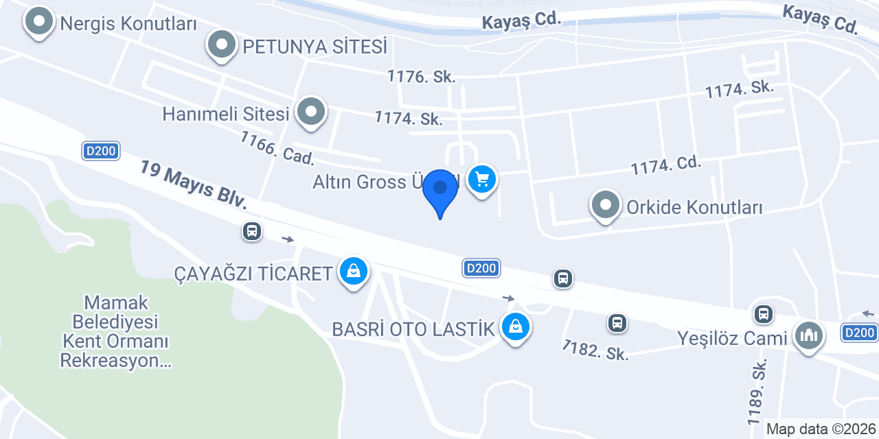 Sevinç Gıda konumu
