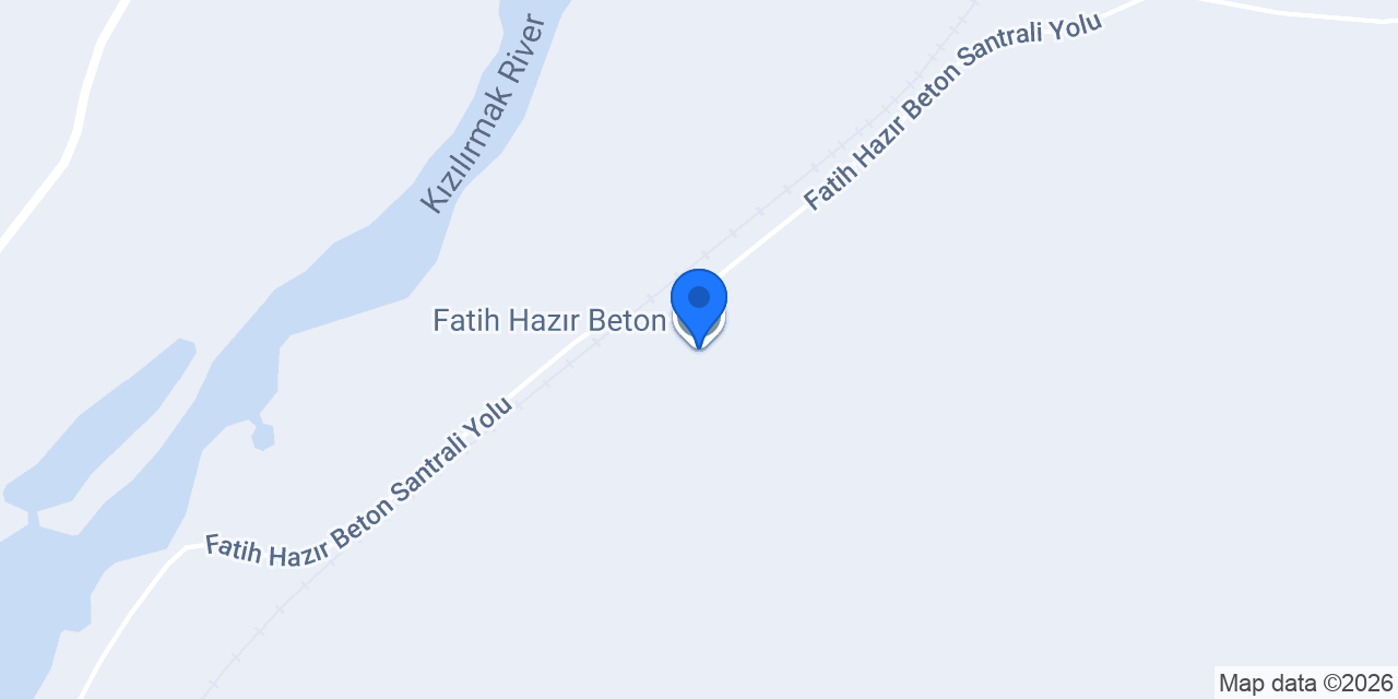 Fatih Hazır Beton konumu